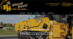 Desktop Screenshot of blackrockpavingandsealcoating.com