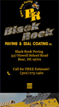 Mobile Screenshot of blackrockpavingandsealcoating.com